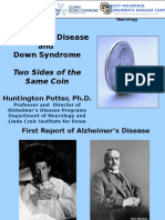 Two Sides of the Same Coin—Alzheimer’s and Down Syndrome