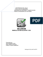 Instalación y uso de Selenium IDE y WebDriver