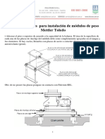 Recomendaciones para La Instalacion Módulos de Pesaje Rev 2