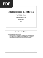 METODOLOGIA cIÊNTIFICA