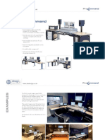 Modular audio desking system for Digidesign consoles