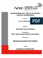 Carpeta de Evidencias