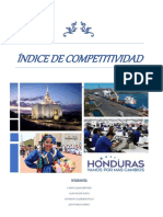 INDICE DE COMPETITIVIDAD - HONDURAS