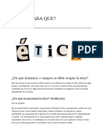 Desarrollo Preguntas Etica