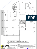 Ground Floor Renovation Plan: Toilet Guard'S Room
