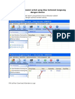 Create Report Absensi Terkoneksi Device