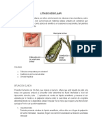 Litiasis Vesicular