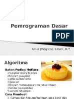 Pemrograman Dasar