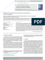 Article in Press: Hepatitis A Related Acute Liver Failure by Consumption of Contaminated Food