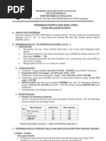 Download  PENGUMUMAN PENERIMAAN SISWA BARU 20102011PPDB by smpn2lmj SN32033760 doc pdf