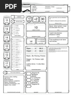 5e LVL 1 Half Elf Bard