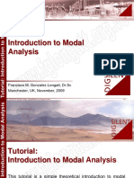 Tutorial: Introduction To Modal Analysis: Francisco M. Gonzalez-Longatt, DR - SC Manchester, UK, November, 2009