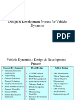 VDHS-12 Vehicle Dynamics Design Process