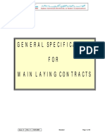 General Specification For Main Laying Contracts-2005 PDF