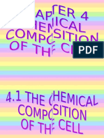 4.1 Chemical Compistion of the Cell