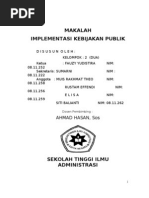 Download Implementasi kebijakan publik by Tirta Aja SN32034707 doc pdf