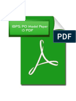 20901_IBPS PO Model Paper 13
