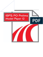 64462_IBPS PO Model Paper 12