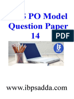 24015_IBPS PO Model Paper 14