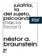 Néstor Braunstein - Psiquiatría, teoría del sujeto, psicoanálisis (hacia Lacan).pdf