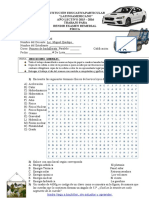 Trabajo Remedial Fisica Primero de Bachillerato