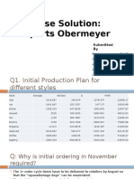 Case Solution: Sports Obermeyer: Submitted by Group A06