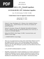 Blue Bell, Inc. v. Jaymar-Ruby, Inc., 497 F.2d 433, 2d Cir. (1974)