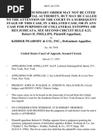 Robert D. Phillips v. Kidder Peabody & Co., Inc., 108 F.3d 1370, 2d Cir. (1997)