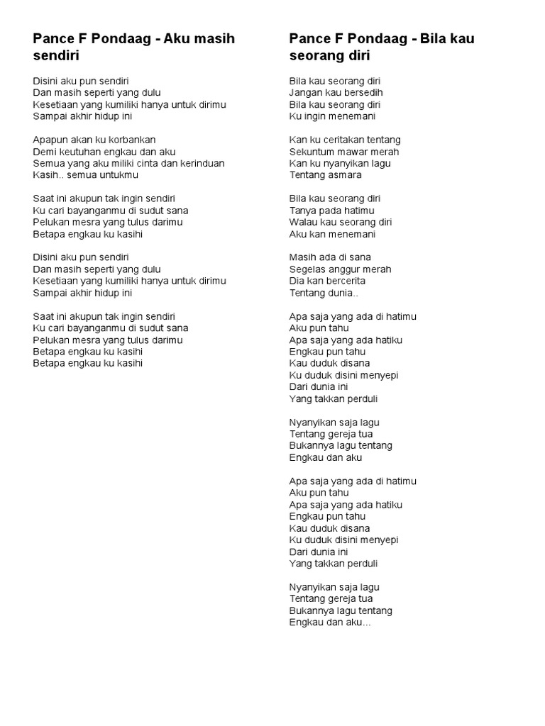 Pance F Pondaag Pdf