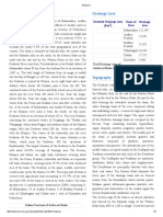 Description Drainage Area: Statewise Drainage Area (KM) Name of State Drainage Area