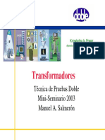 Doble Transformadores de Potencia