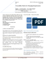 Need and Usage of Traceability Matrix For Managing Requirements