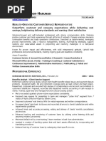 Customer Service in Princeton NJ Resume Paulett Gaynor-Harunah