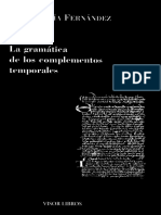 La Gramática de Los Complementos Temporales. 1-141 PDF