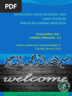 Download Sosialisasi Ujian Nasional Dan Ujian Sekolah 2009--2010 by amank SN32037491 doc pdf