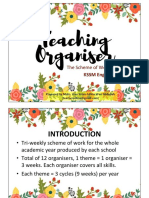 KSSM English Form 1 Teaching Organiser Overview & Guidelines