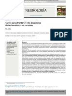 Claves para afrontar el reto diagnóstico de las heredoataxias recesivas