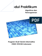 Modul Praktikum Algoritma Dan Pemrograman