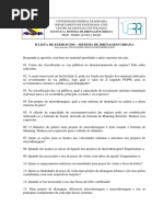 Modelo de Carta de Intenção