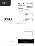 Hitachi Washing machine Top Loading