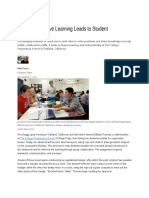 how collaborative learning leads to student success