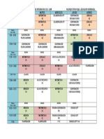 HORARIO 2016