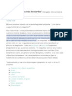 Interrogatorio Clínico en Teoría de PDF