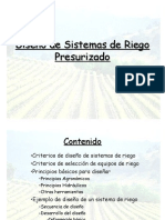 3curso Riego - Diseño