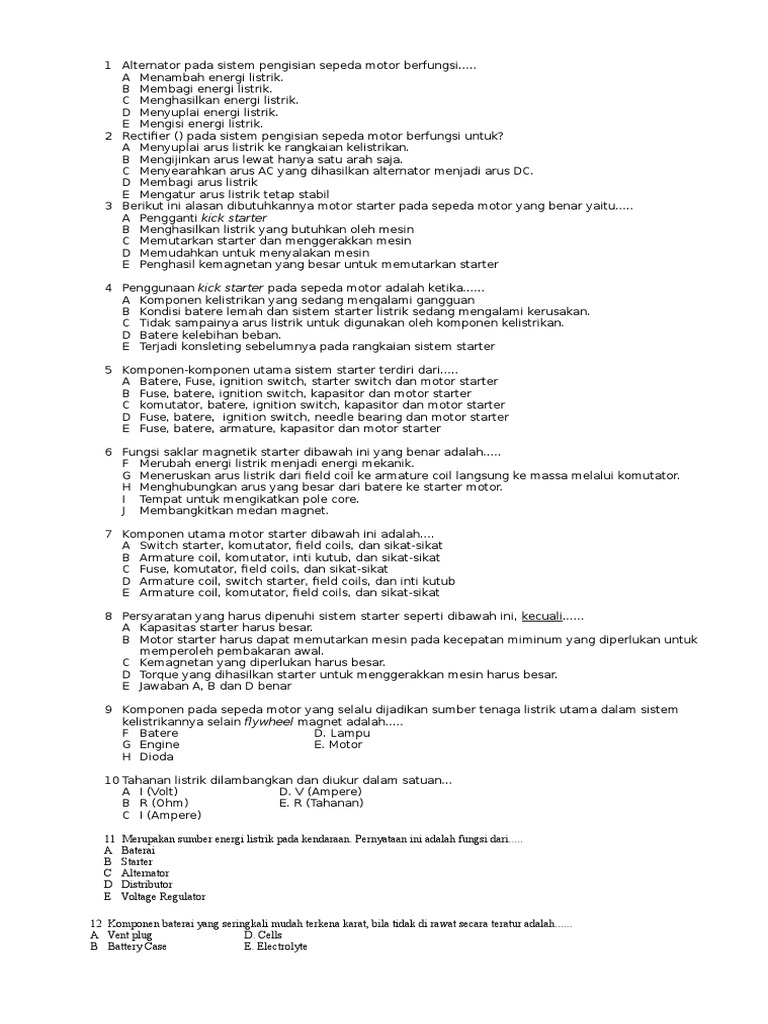 Soal Uts Sistem Pengisian Docx