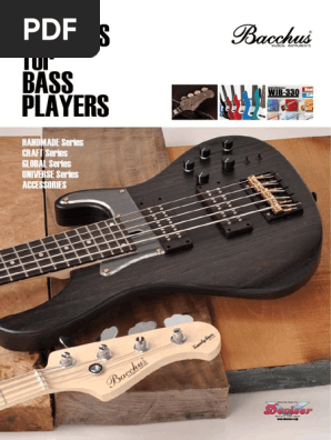 2013 Bacchus Bass Catalog