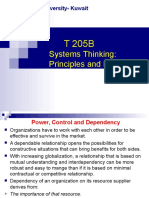 Systems Thinking: Principles and Practice: Arabian Open University-Kuwait