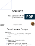 SESI 8 Data Collection Methods Questionaires