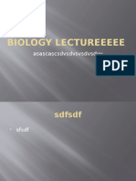 Biology Lecture