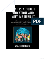 What is Public Educationa and Why We Need It